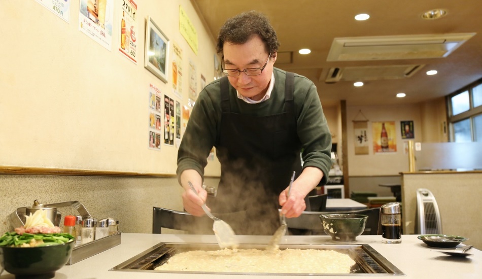 もんじゃ焼たあとる