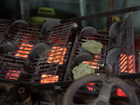 焼き始めDSC01184