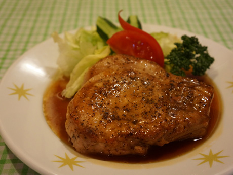 ポークステーキDSC05319