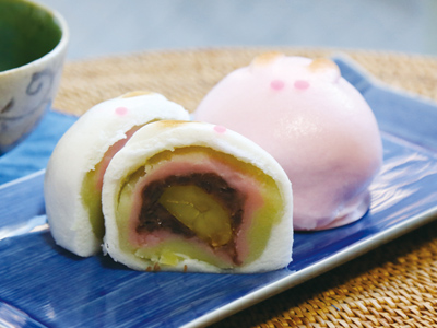 彦九郎まんじゅう（550円）