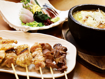 50円焼鳥 きんちゃん家01