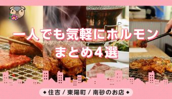 動画付きまとめ／焼肉・ホルモン焼き／南砂・住吉・木場・東陽町