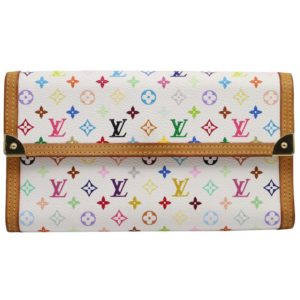 ルイヴィトン　マルチカラー　3つ折り財布