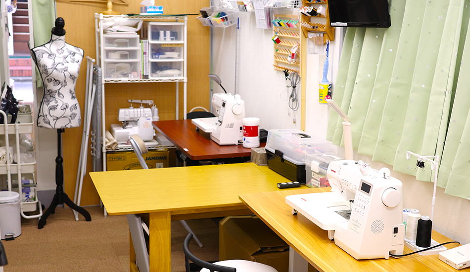 のんびりミシン江東 ～ミシン部屋を丸ごとレンタル～